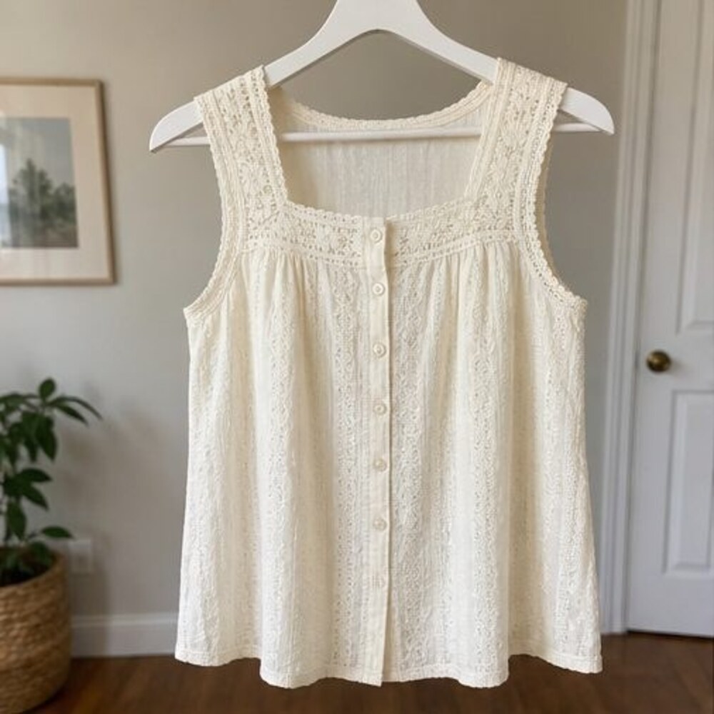 Cream Cami Blouse
